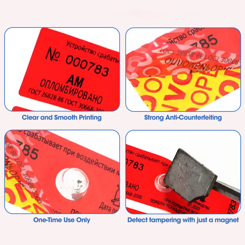 Magnetic Security Labels
